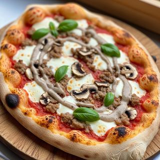 Salsiccia e funghi