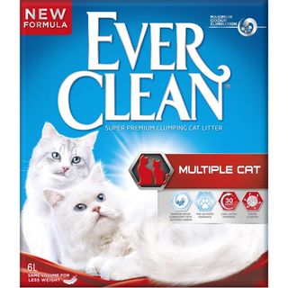 EVER CLEAN MultipleCat Paws gudvajući mineralni posip za mačke, s mirisom, 10L (KOD EVMUCA1000)