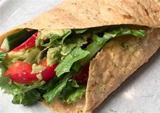 Hummus & Sweet Pepper Wrap (Vegan)