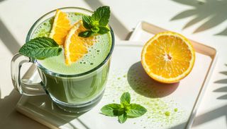 Pomarańczowa matcha