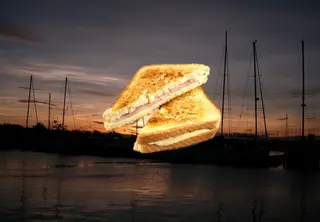 Sándwich Mixto De Jamón Y Queso