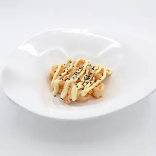 gamberi alla mayo