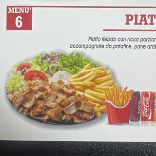 Piatto Maxi  MENU