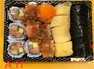 A11. 17 Peças Califórnia de Salmão