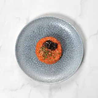 Tartar de salmón