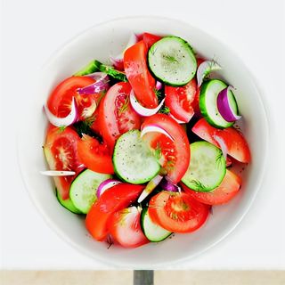 Свежий салат