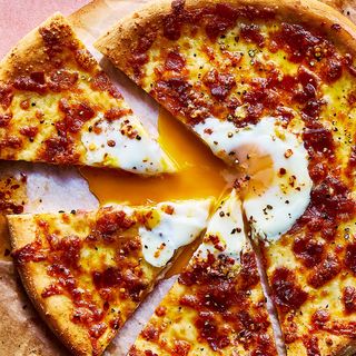 Pizza Carbonara - Dos Metros