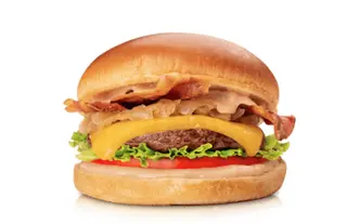 Burger Con Queso Y Bacon