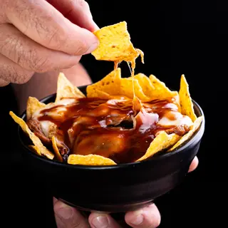 Nachos Con Guacamole (Ración)