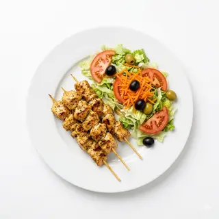 Menu Kebab Pinchito (pollo ) (4 Uds.)