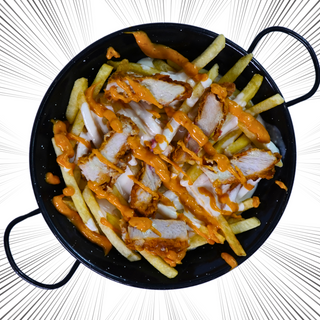 Loaded Fries Cheesy Chicken