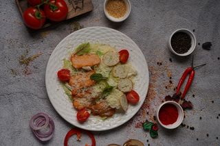 Цезарь с форелью (200г)