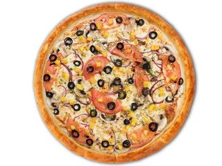 Пицца " овощи и грибы" (30 см.)