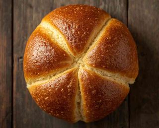 Chifla Prajita cu usturoi