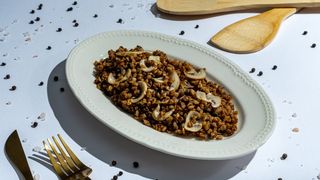 Heljda sa pečurkama