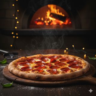 Pizza De Pepperoni (30 Cm.)