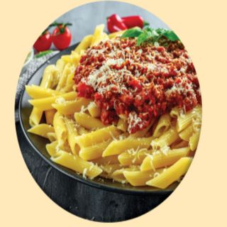 Macarrones a la boloñesa