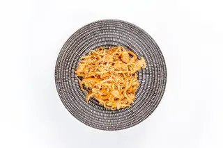 WOK с лососем