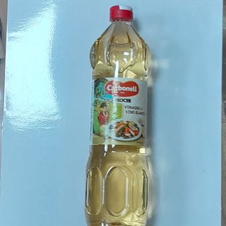 Vinagre de vino blanco 1 litro.