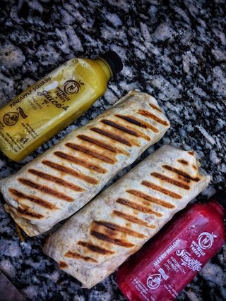  Small Tortilla Chicken Wrap with Sausage 