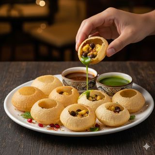 Gol gappe - 10 pezzi