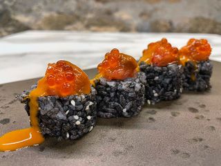 Black shrimp 8 pezzi