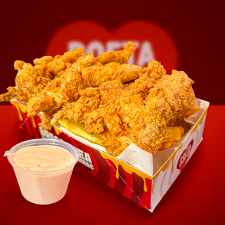 Meniu 5 crispy cu cartofi