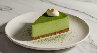 Matcha cheesecake