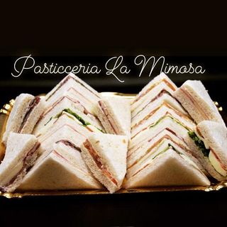 Tramezzino bar prosciutto cotto e sottiletta 1pz