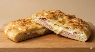 Focaccia valdostana ripiena