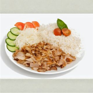 Турецкий плов с говяжьим донерным мясом