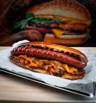 Хот дог кімчі