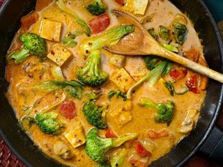 Curry De Verduras Estilo Thai