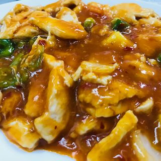 -42-Pechuga De Pollo Con Salsa Picante