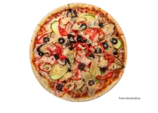 pizza vegetariana