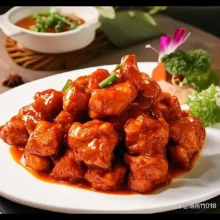 糖醋鸡Casera Palomitas de pollo con agridulce