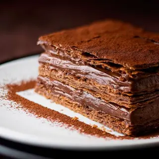 Milhojas Relleno De Chocolate