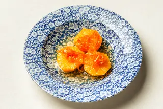 Taronja a la taronja