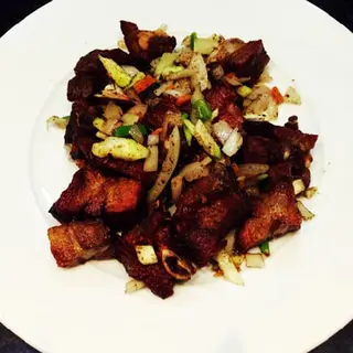 Costillas Con Sal Y Pimienta
