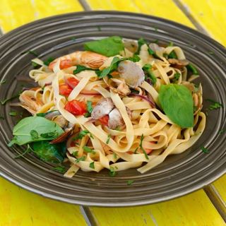 Tagliatelle Fini Frutti Di Mare