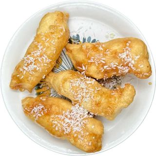 004a.Banan w cieście