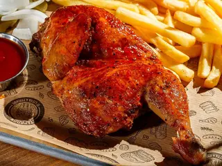 1/2 Farmer's BBQ Chicken 