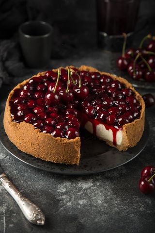 Torta cheesecake amarena 1 kg