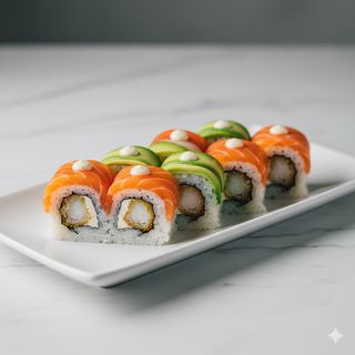 Rainbow roll - 8 pezzi