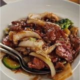 58. Ternera con Bambú y Setas Chinas