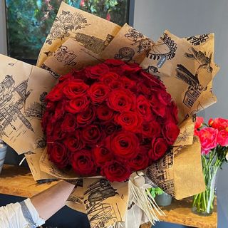 Grand Bouquet Roses Rouges (80)