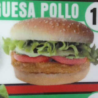 Hamburguesa De Pollo (XL)