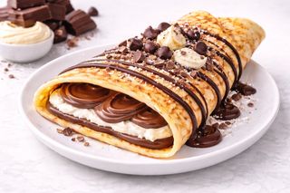 Палачинка с шокалад и маскарпоне