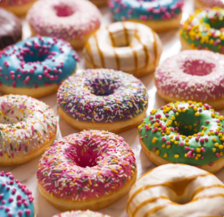 Донат в асортименті