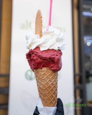 Cono gelato croccante